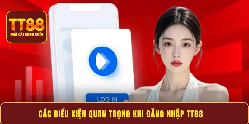 Các điều kiện quan trọng khi đăng nhập TT88